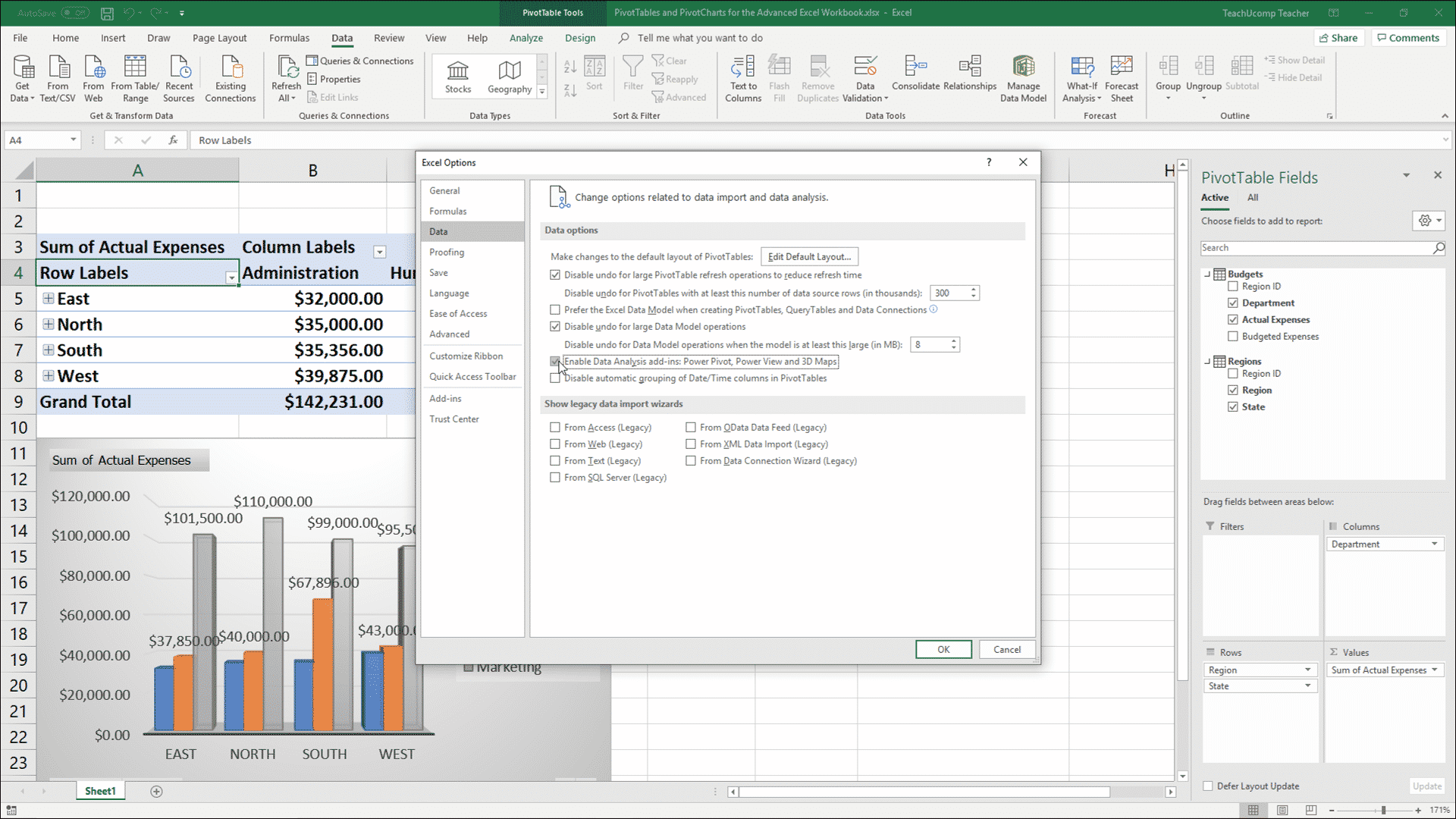 pivot tables in excel 2016 for mac